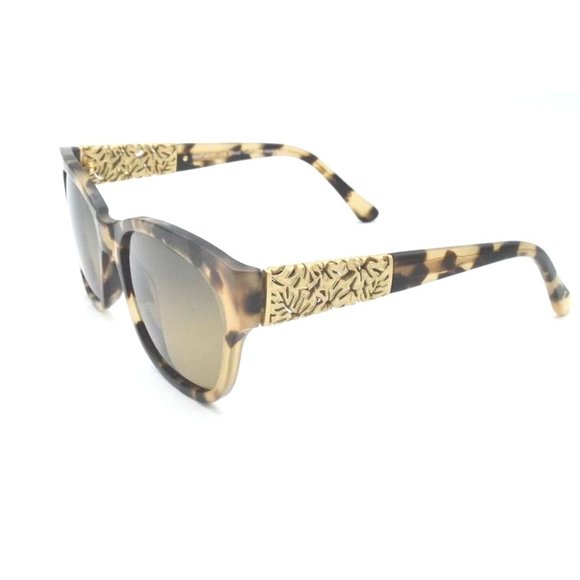 Maui Jim Monstera Mj 747-21B Honey Havana W with 24K Gold main image 4